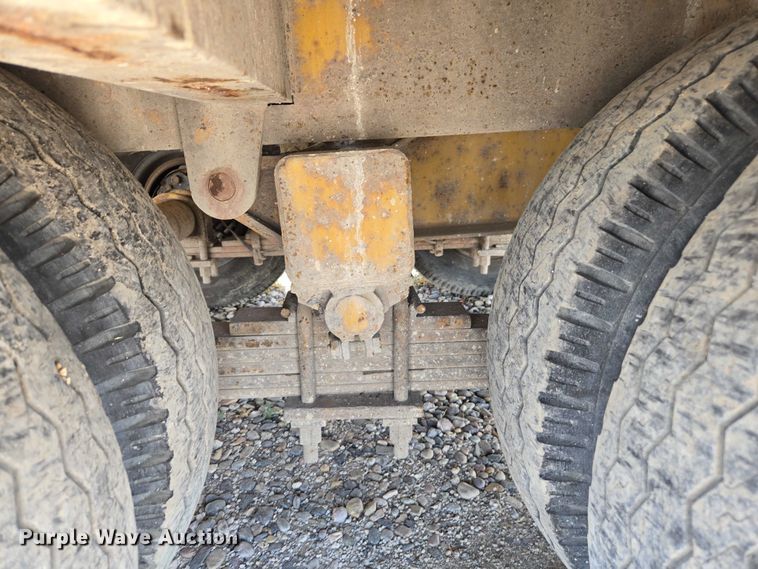 image for item EC1120 1984 Zieman tilt deck utility trailer