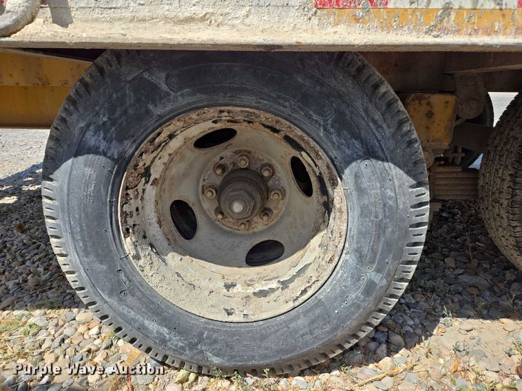 image for item EC1120 1984 Zieman tilt deck utility trailer