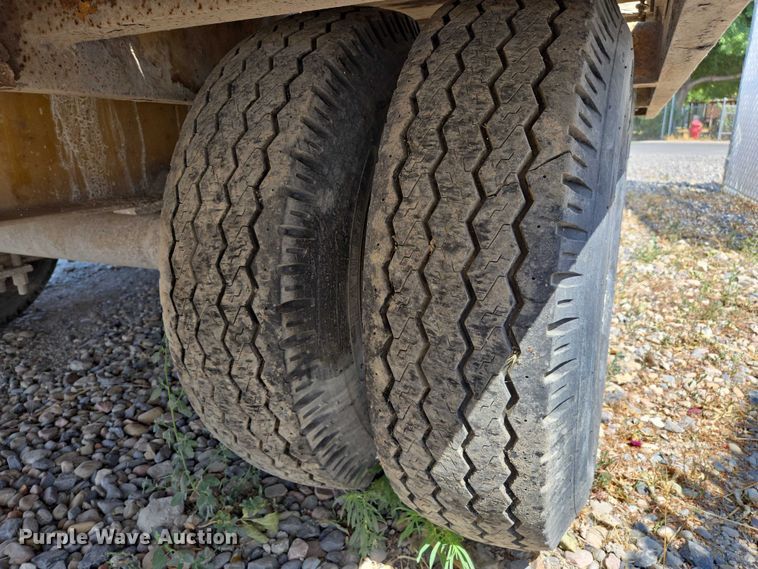 image for item EC1120 1984 Zieman tilt deck utility trailer