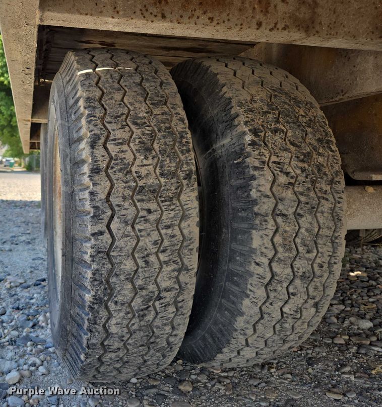 image for item EC1120 1984 Zieman tilt deck utility trailer