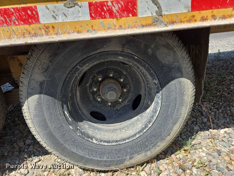 image for item EC1120 1984 Zieman tilt deck utility trailer