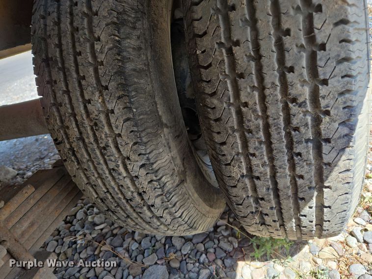 image for item EC1120 1984 Zieman tilt deck utility trailer