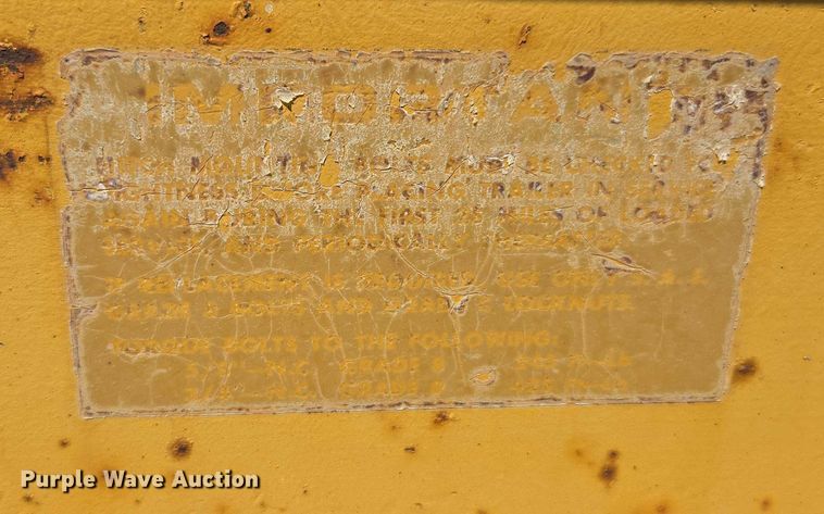 image for item EC1120 1984 Zieman tilt deck utility trailer