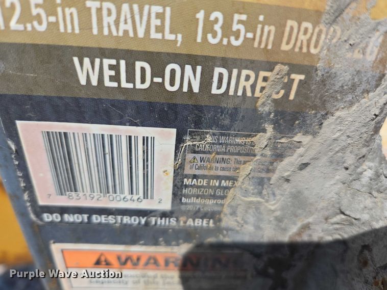 image for item EC1120 1984 Zieman tilt deck utility trailer