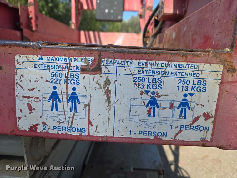 image for item EC1122 Maryville Engineering MEC 1932ES scissor lift