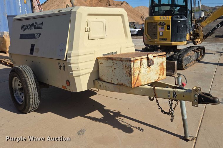 image for item EC1134 2006 Ingersoll Rand 185 air compressor