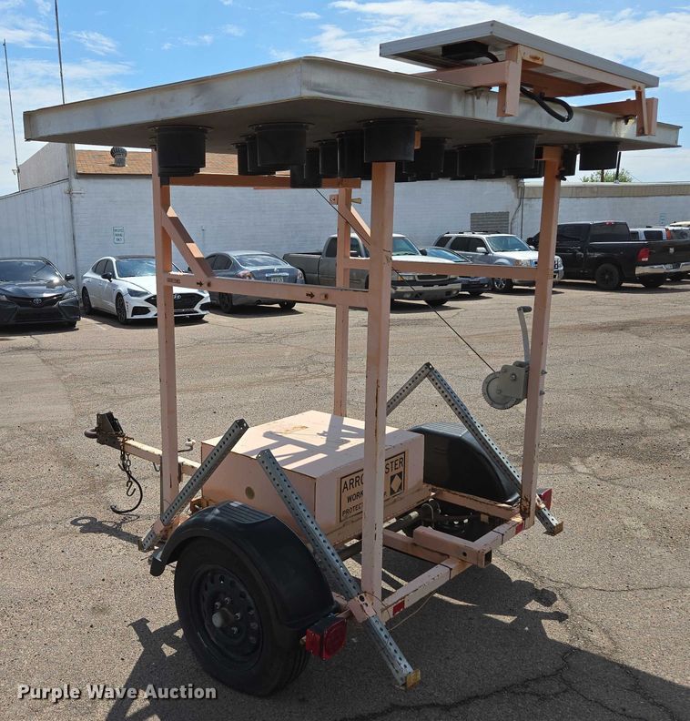 image for item EC3749 Arrow Master arrow board trailer