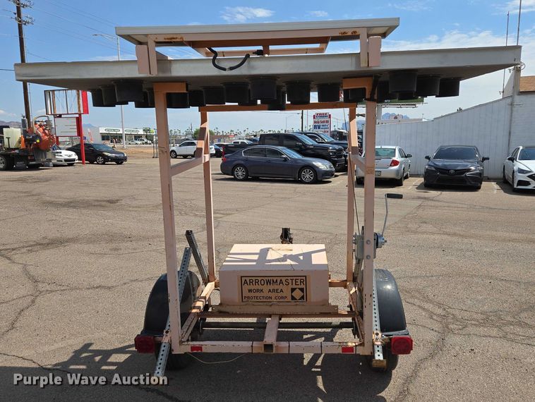 image for item EC3749 Arrow Master arrow board trailer