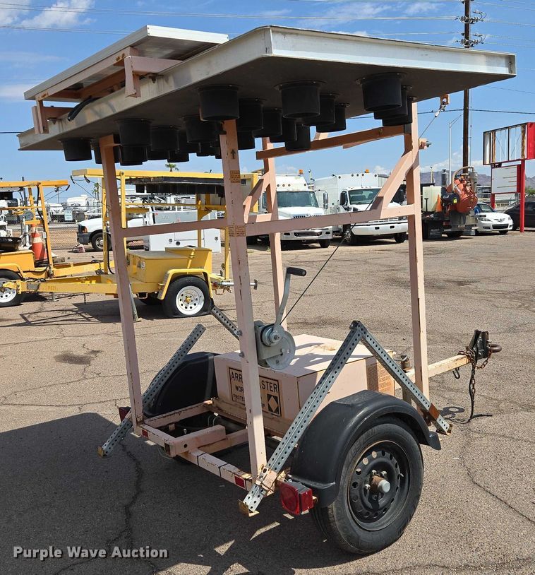 image for item EC3749 Arrow Master arrow board trailer