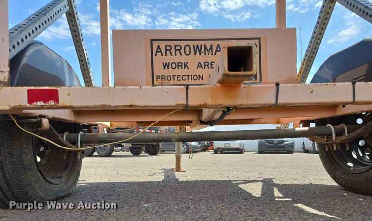 image for item EC3749 Arrow Master arrow board trailer