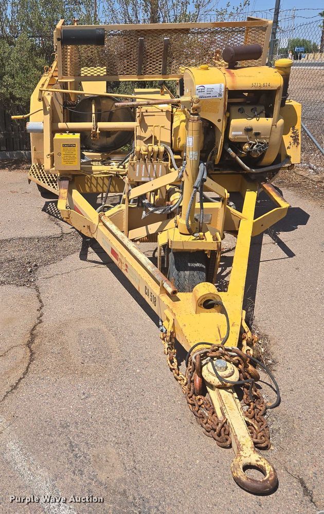 image for item EC3753 1982 Hogg and Davis H135 CRU reel trailer