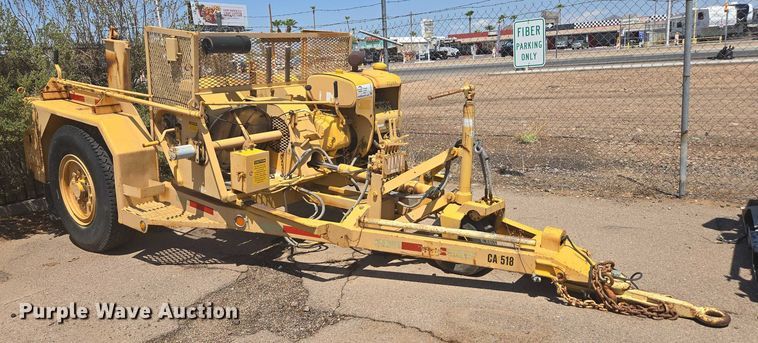 image for item EC3753 1982 Hogg and Davis H135 CRU reel trailer