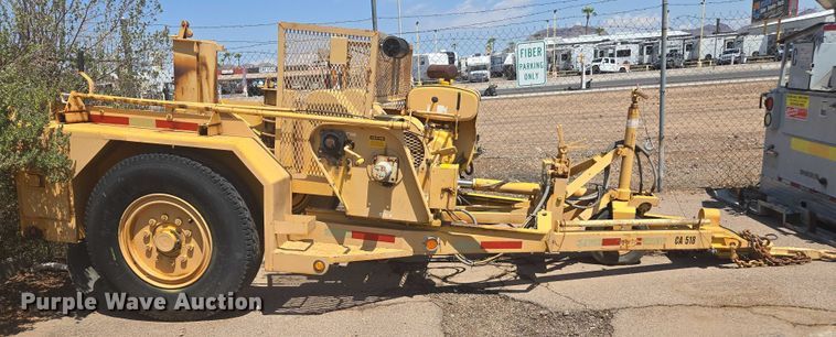 image for item EC3753 1982 Hogg and Davis H135 CRU reel trailer