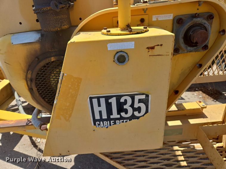 image for item EC3753 1982 Hogg and Davis H135 CRU reel trailer