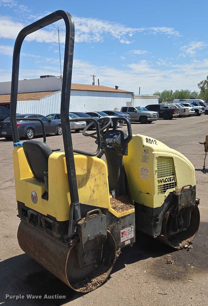 image for item EC3755 Wacker Neuson RD12 double drum vibratory roller