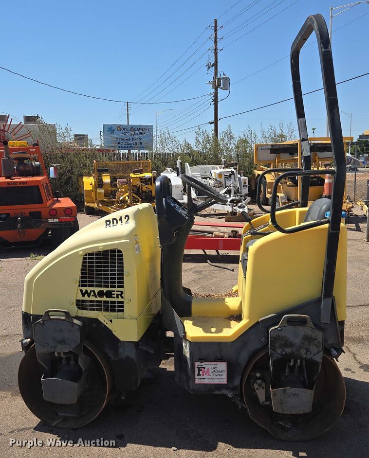 image for item EC3755 Wacker Neuson RD12 double drum vibratory roller