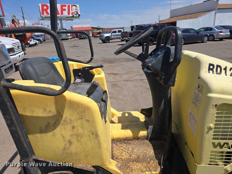 image for item EC3755 Wacker Neuson RD12 double drum vibratory roller
