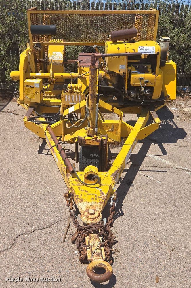 image for item EC3760 1978 Hogg and Davis H135 reel trailer