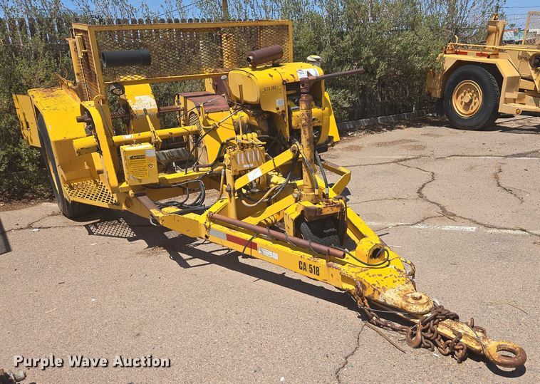 image for item EC3760 1978 Hogg and Davis H135 reel trailer