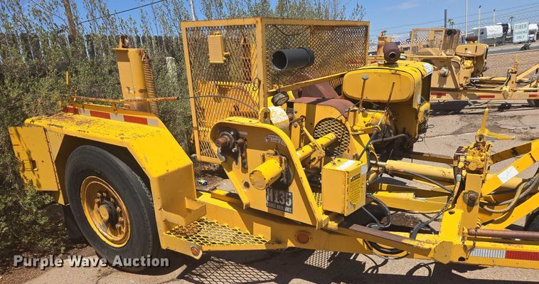 image for item EC3760 1978 Hogg and Davis H135 reel trailer