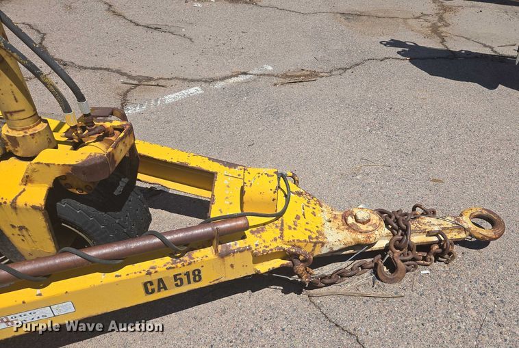 image for item EC3760 1978 Hogg and Davis H135 reel trailer