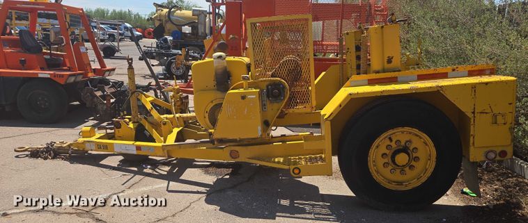 image for item EC3760 1978 Hogg and Davis H135 reel trailer