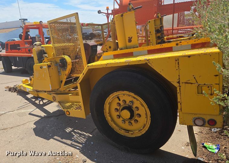 image for item EC3760 1978 Hogg and Davis H135 reel trailer