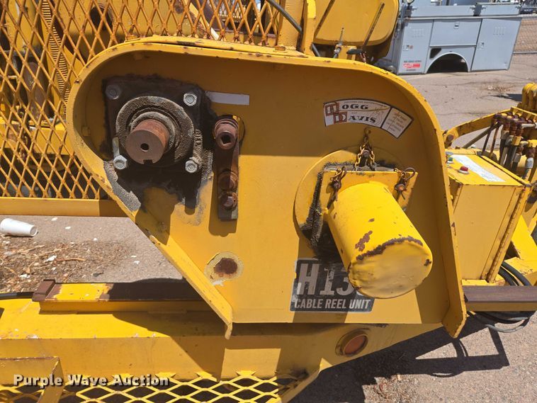 image for item EC3760 1978 Hogg and Davis H135 reel trailer