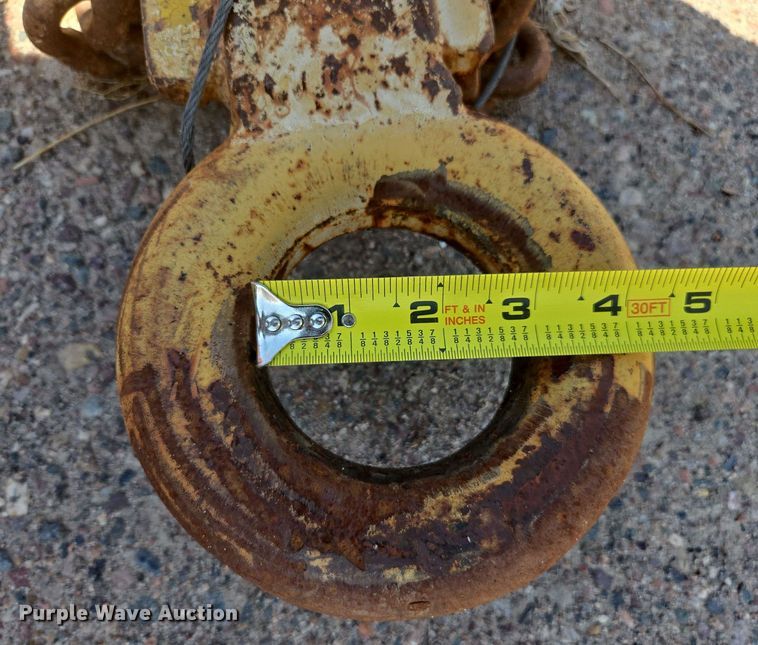 image for item EC3760 1978 Hogg and Davis H135 reel trailer