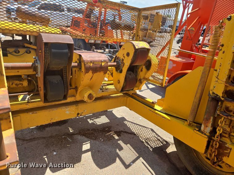 image for item EC3760 1978 Hogg and Davis H135 reel trailer