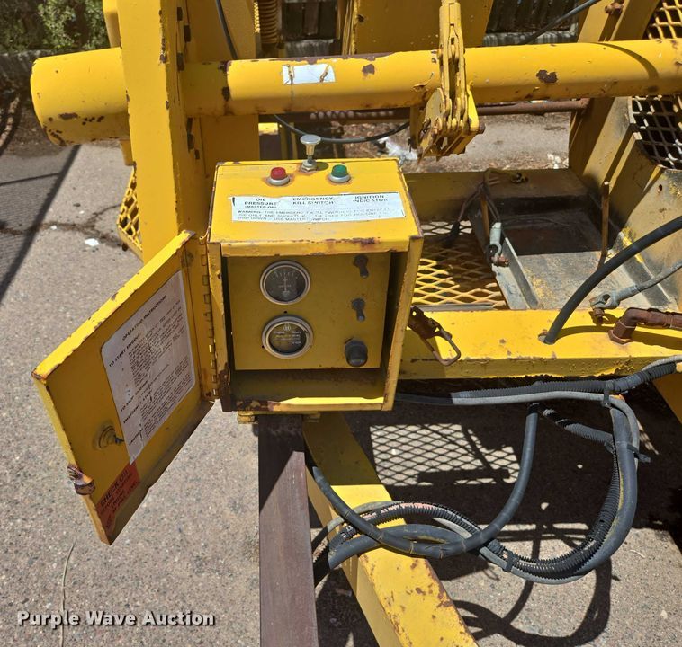 image for item EC3760 1978 Hogg and Davis H135 reel trailer