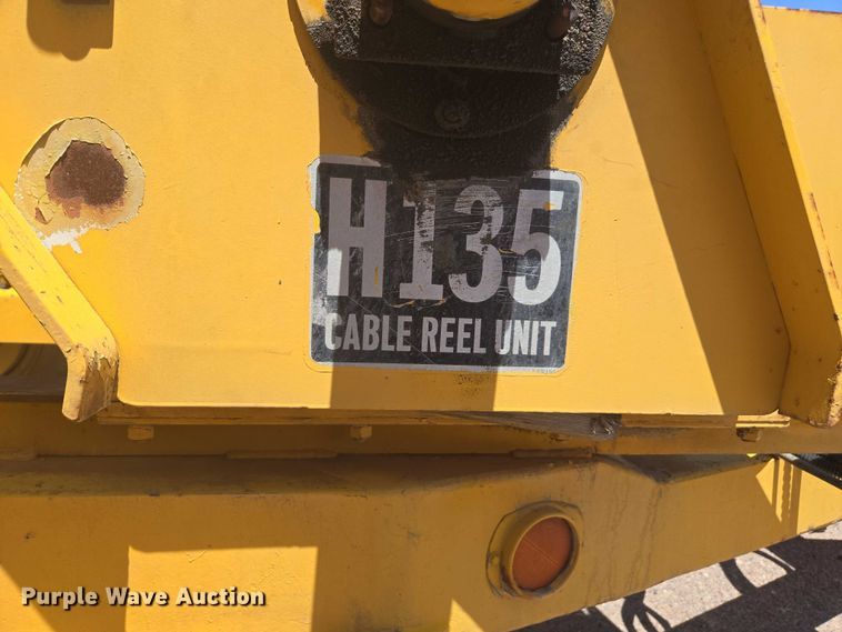 image for item EC3760 1978 Hogg and Davis H135 reel trailer