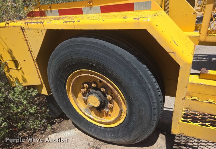 image for item EC3760 1978 Hogg and Davis H135 reel trailer