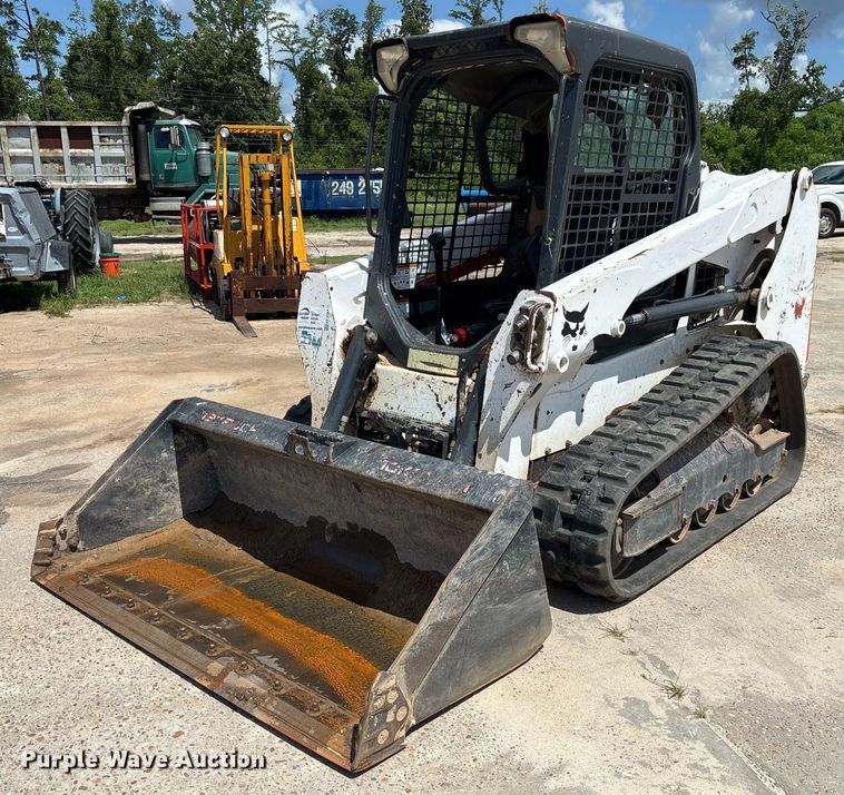 MINI CARGADOR SOBRE ORUGAS 2018 BOBCAT T550