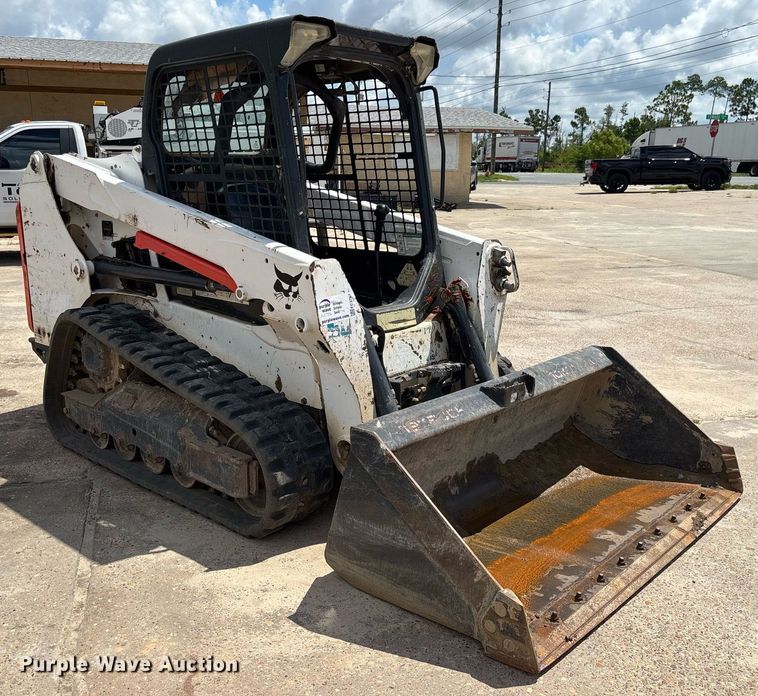 MINI CARGADOR SOBRE ORUGAS 2018 BOBCAT T550