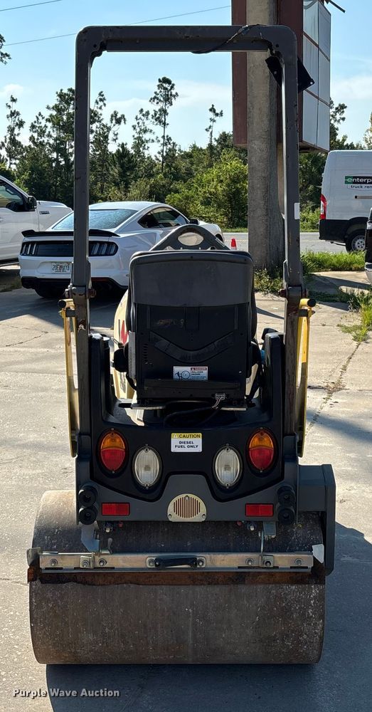 image for item EC3768 2017 Wacker  Neuson RD18 double drum vibratory roller