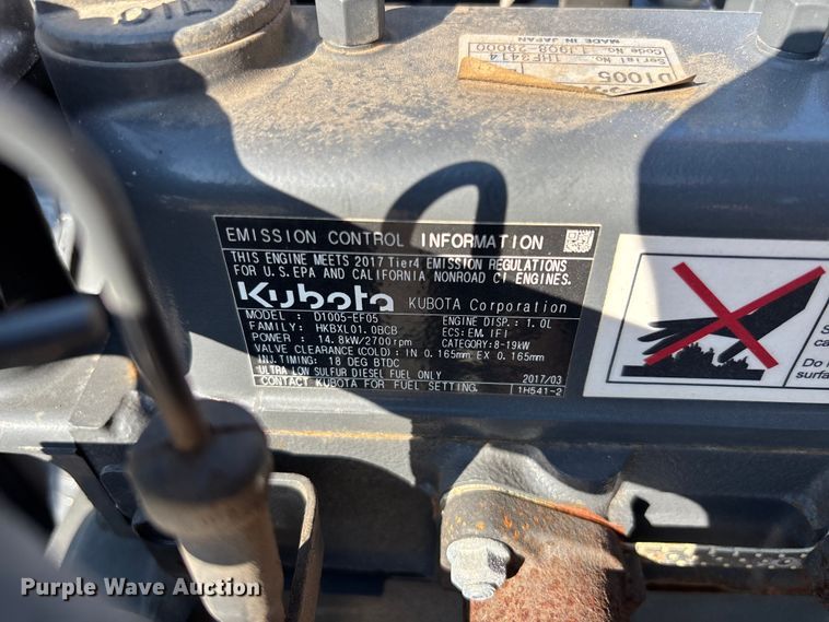 image for item EC3768 2017 Wacker  Neuson RD18 double drum vibratory roller