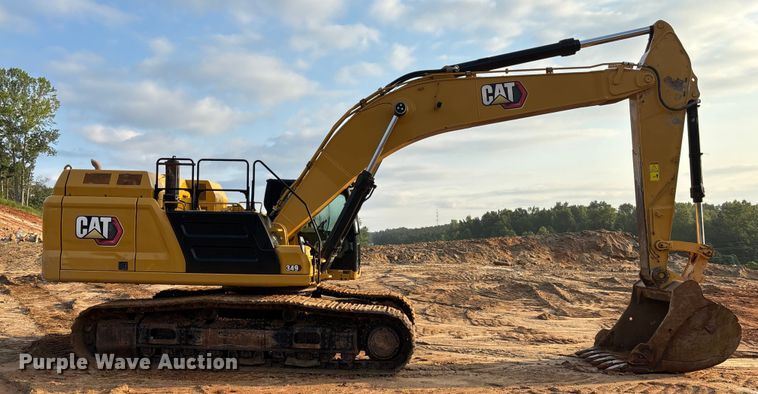 image for item EC3771 2021 Caterpillar 349 excavator