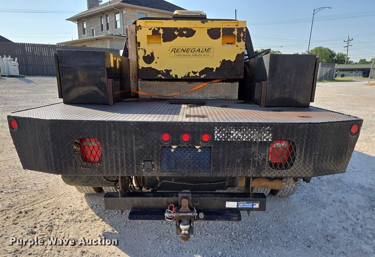 image for item ED2170 2015 Dodge Ram 3500 Crew Cab flatbed pickup truck