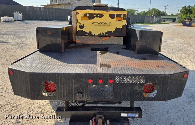 image for item ED2170 2015 Dodge Ram 3500 Crew Cab flatbed pickup truck