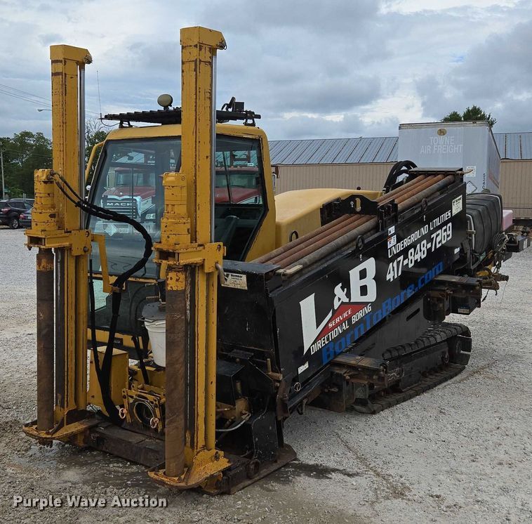 image for item ED2171 2016 Vermeer D24X40III directional boring unit with 2015 Ford F650 flatbed truck and 2021 Norstar equipment trailer