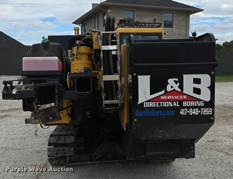 image for item ED2171 2016 Vermeer D24X40III directional boring unit with 2015 Ford F650 flatbed truck and 2021 Norstar equipment trailer