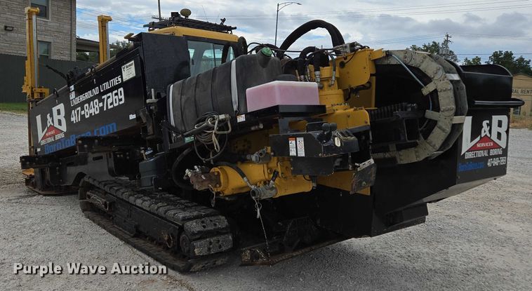 image for item ED2171 2016 Vermeer D24X40III directional boring unit with 2015 Ford F650 flatbed truck and 2021 Norstar equipment trailer