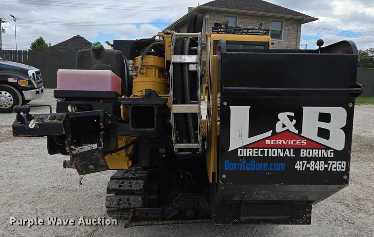 image for item ED2171 2016 Vermeer D24X40III directional boring unit with 2015 Ford F650 flatbed truck and 2021 Norstar equipment trailer