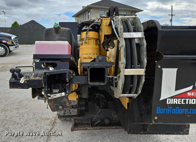 image for item ED2171 2016 Vermeer D24X40III directional boring unit with 2015 Ford F650 flatbed truck and 2021 Norstar equipment trailer