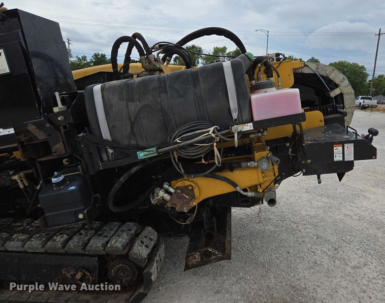 image for item ED2171 2016 Vermeer D24X40III directional boring unit with 2015 Ford F650 flatbed truck and 2021 Norstar equipment trailer