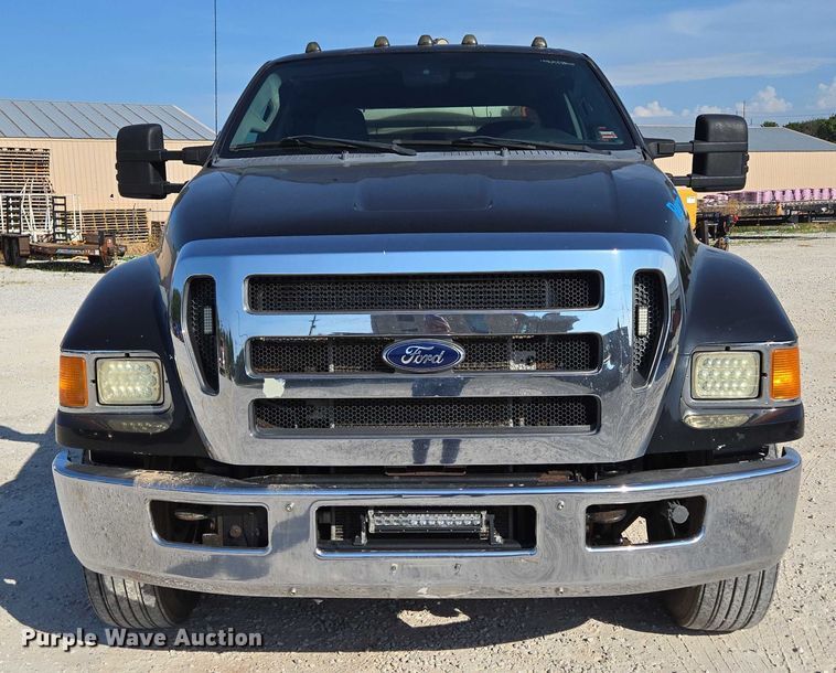 image for item ED2171 2016 Vermeer D24X40III directional boring unit with 2015 Ford F650 flatbed truck and 2021 Norstar equipment trailer