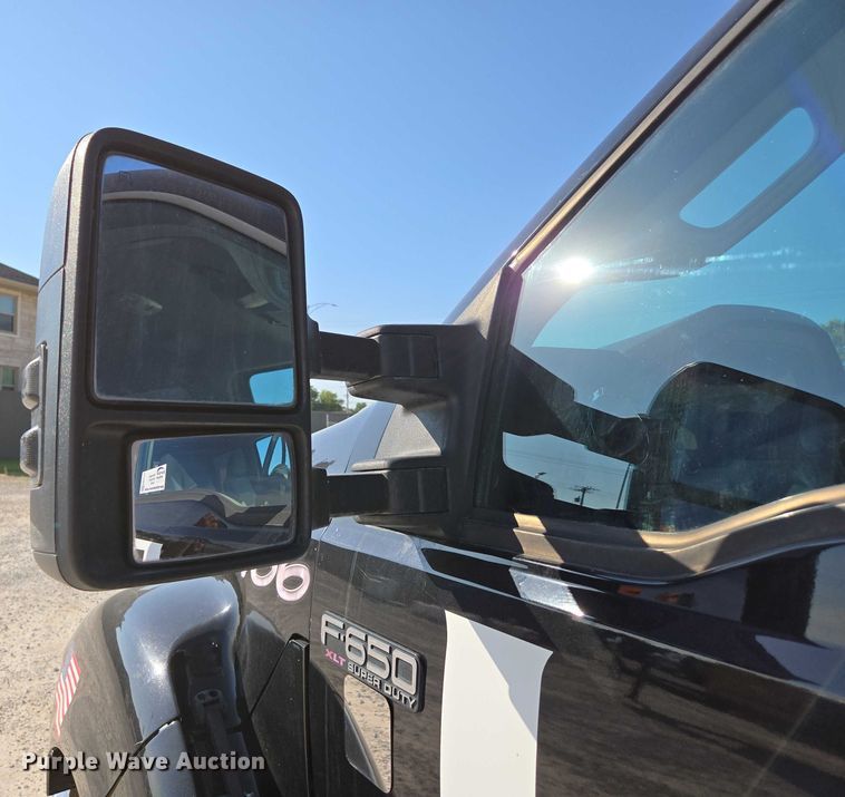 image for item ED2171 2016 Vermeer D24X40III directional boring unit with 2015 Ford F650 flatbed truck and 2021 Norstar equipment trailer