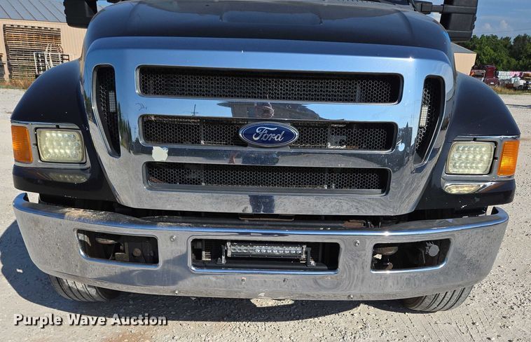 image for item ED2171 2016 Vermeer D24X40III directional boring unit with 2015 Ford F650 flatbed truck and 2021 Norstar equipment trailer