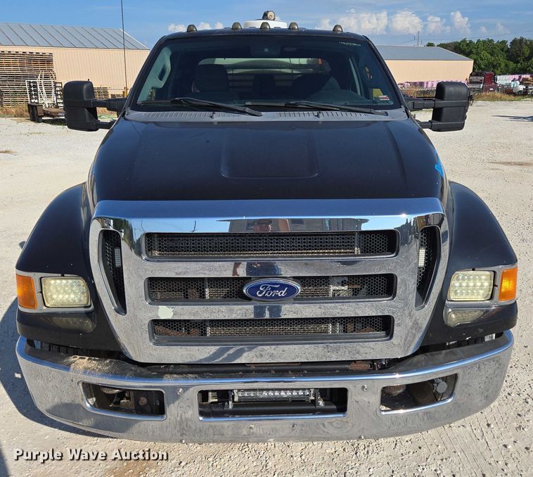 image for item ED2171 2016 Vermeer D24X40III directional boring unit with 2015 Ford F650 flatbed truck and 2021 Norstar equipment trailer